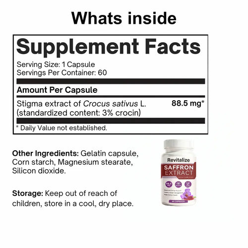 Revitalize Saffron Extract